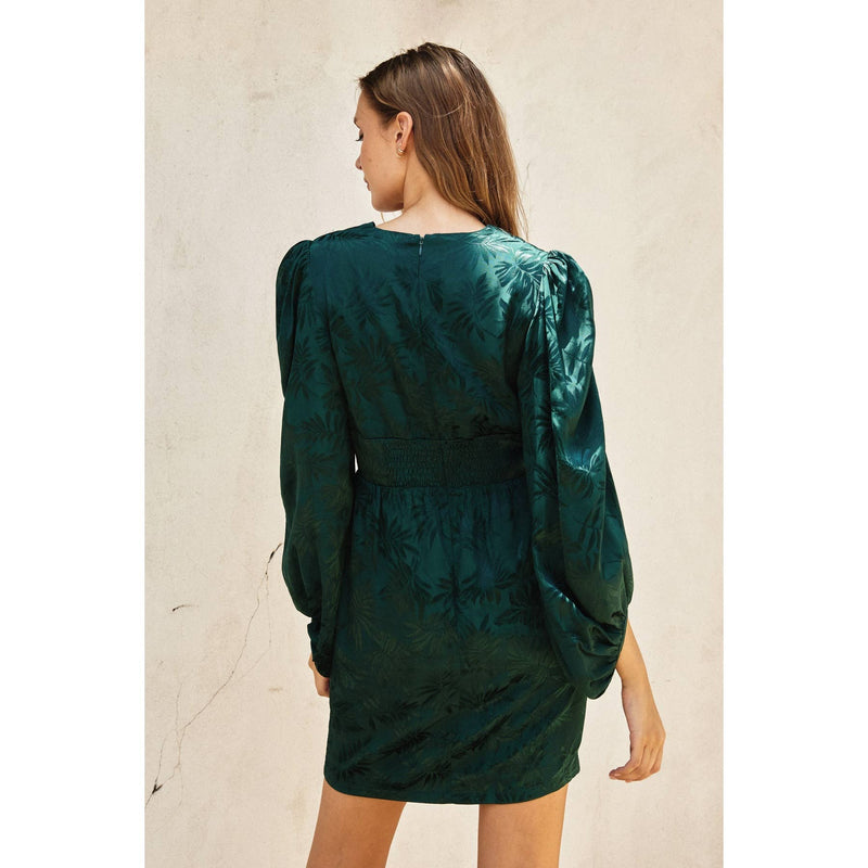 slim fit dress slacks Jacquard Green Dress