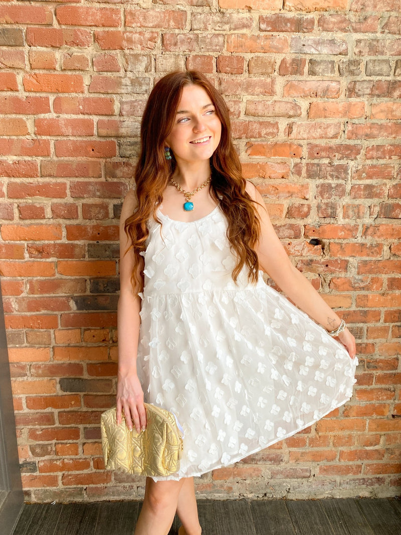ivory babydoll dress Sassy Shortcake Lush and Lemons Dress