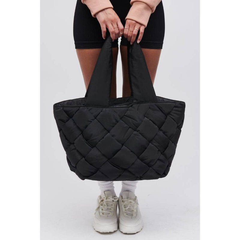 INTUITION EAST WEST TOTE-BLACK-Sol and Selene-Sissy Boutique