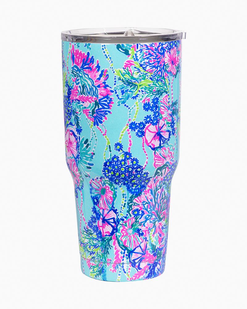 LILLY PULITZER BEACH YOU TO IT LARGE INSULATED TUMBLER-Sissy Boutique-Sissy Boutique