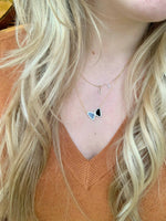 Mini Butterfly Necklace in Black Onyx|Kamaria Kamaria Jewelry