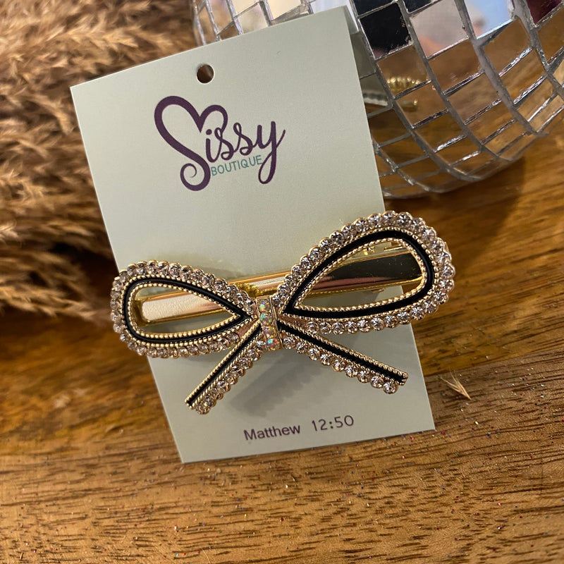 BOW HAIR PIN-Sissy Boutique-Sissy Boutique