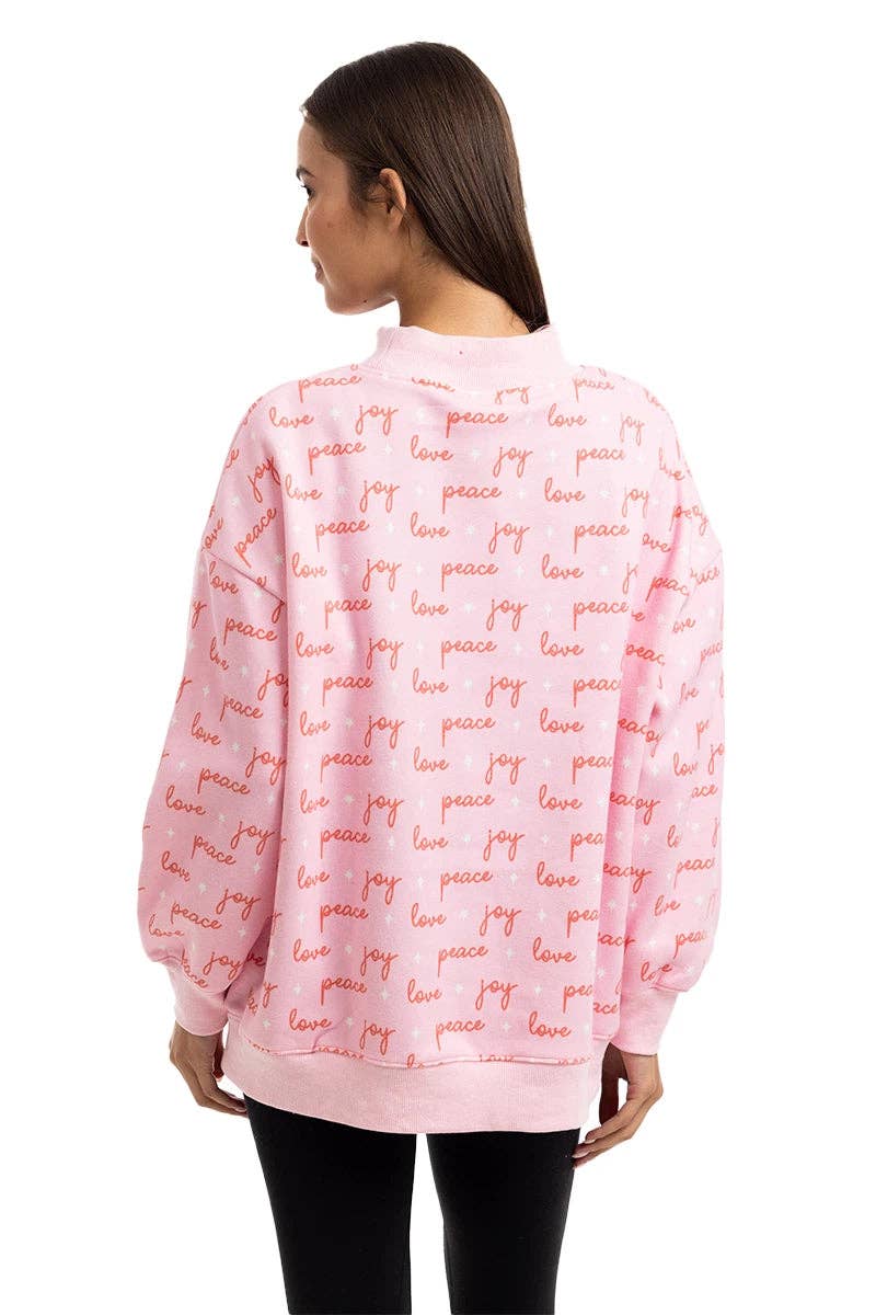 Joy Knit Wholesale Mockneck Sweatshirt: | Katydid