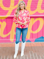 GIANNA TOP | SPOT ON PINK MICHELLE MCDOWELL-Michelle McDowell-Sissy Boutique