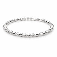 4mm+2mm+4mm Sterling Silver Waterproof Dimension Bracelet: 7.0 | erin gray