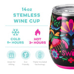 Swig Life| Caliente Stemless Wine Cup (14oz) Swig Life
