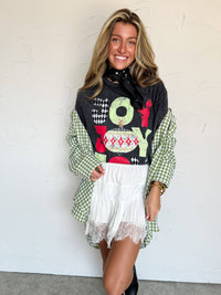 Joy Stacked Christmas Graphic T-Shirt | Pierce + Pine