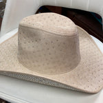 Light Brown Bedazzled Cowboy Hat Sissy Boutique