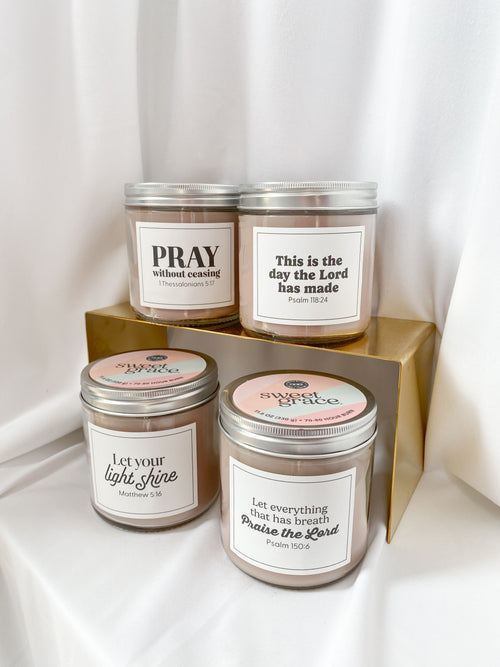 Sweet Grace Bible Verse #053 Collection | Bridgewater Candle Company