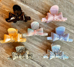 BOW RIBBON CLAW HAIR CLIPS-Sissy Boutique-Sissy Boutique