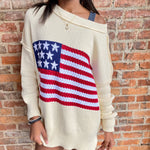Simply Southern American Flag Sweater Sissy Boutique