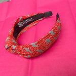 MICHELLE MCDOWELL ALABAMA RED SPECKLED ELEPHANT HEADBAND-Michelle McDowell-Sissy Boutique