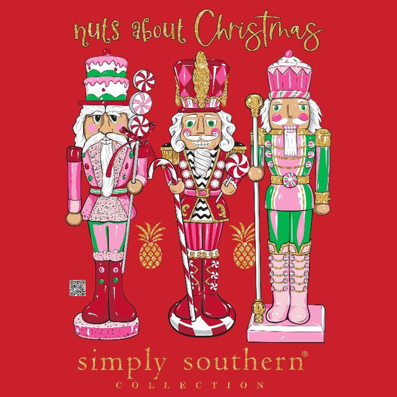 Simply Southern Nuts About Christmas Long Sleeve Tee Sissy Boutique