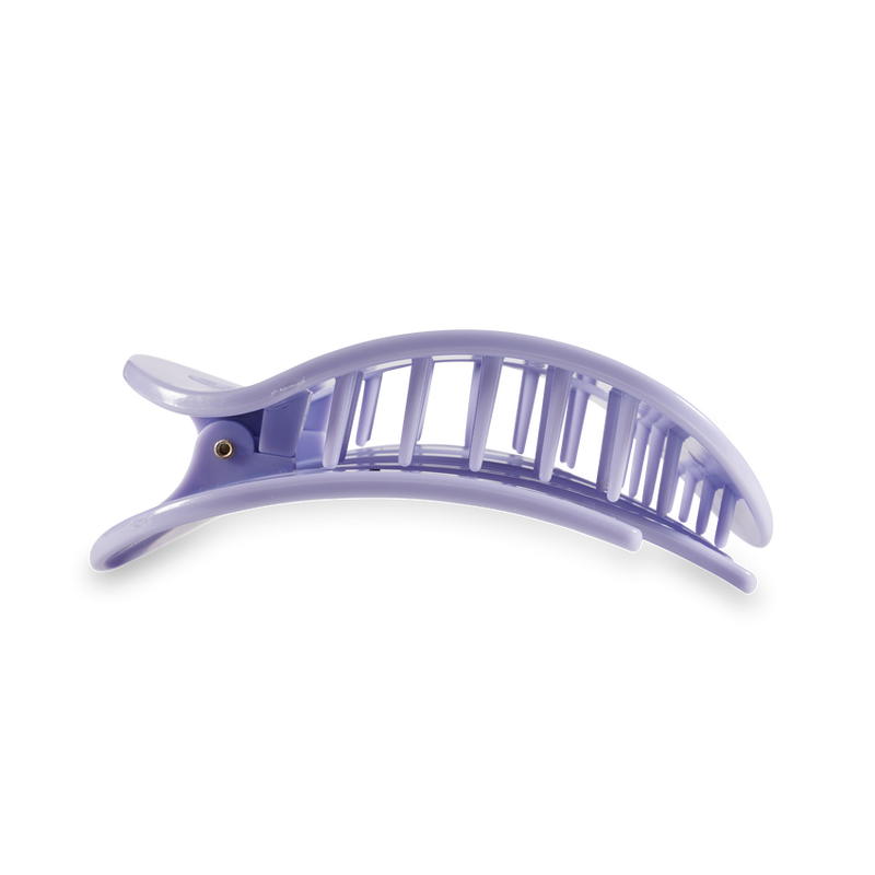 TELETIES - Lilac You Small Flat Round Clip TELETIES
