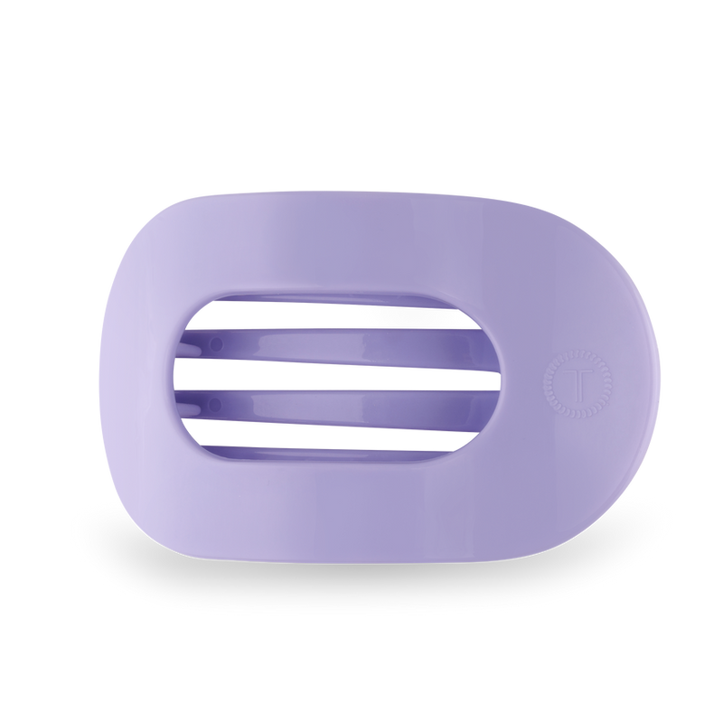 TELETIES - Lilac You Small Flat Round Clip TELETIES