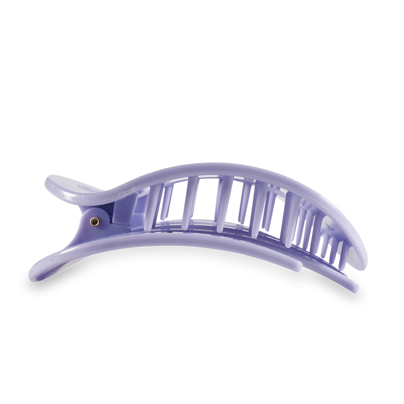 TELETIES - LILAC YOU MEDIUM FLAT ROUND CLIP-TELETIES-Sissy Boutique