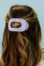 TELETIES - LILAC YOU SMALL FLAT ROUND CLIP-TELETIES-Sissy Boutique