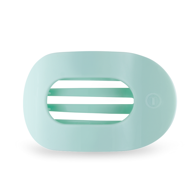 TELETIES-Mint To Be Large Flat Round Clip TELETIES
