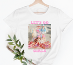 LET’S GO GIRLS BARBIE TEE-Sissy Boutique-Sissy Boutique