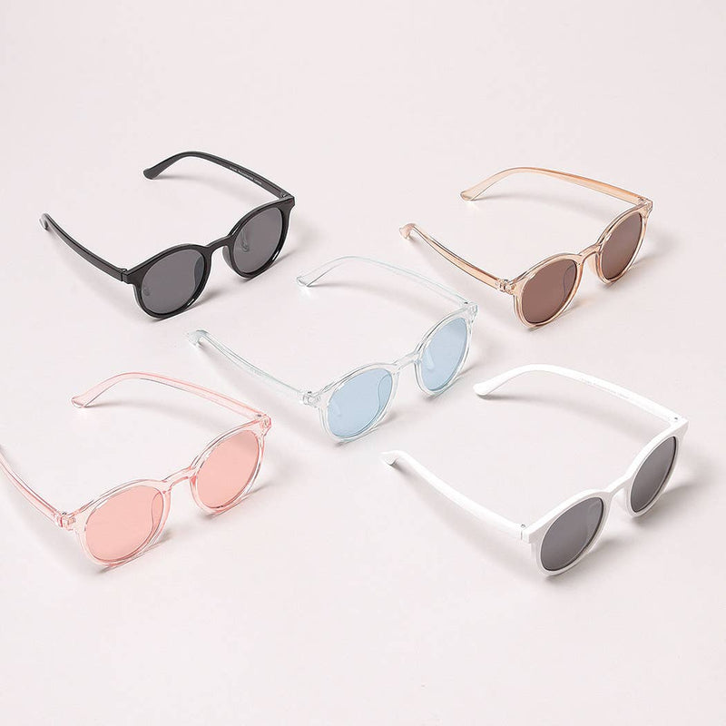 Kid's Round Bold Tinted Sunglasses:-Fashion City-Sissy Boutique