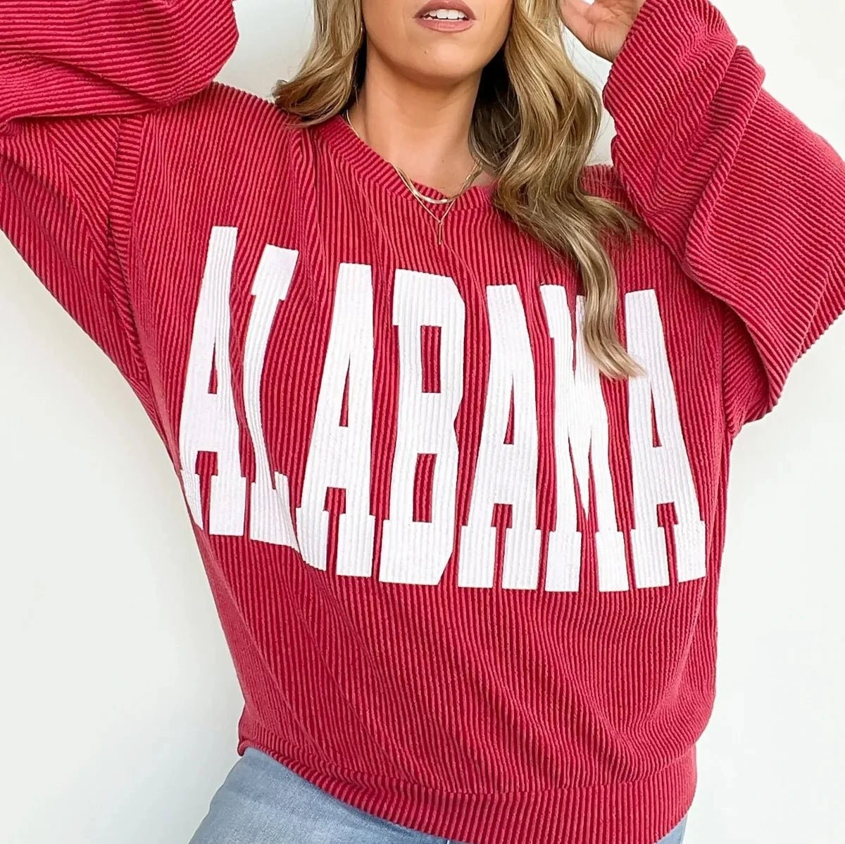 (AL)CORDED SWEATSHIRT | Sissy Boutique