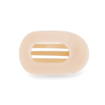 TELETIES - Almond Large Flat Round Clip TELETIES