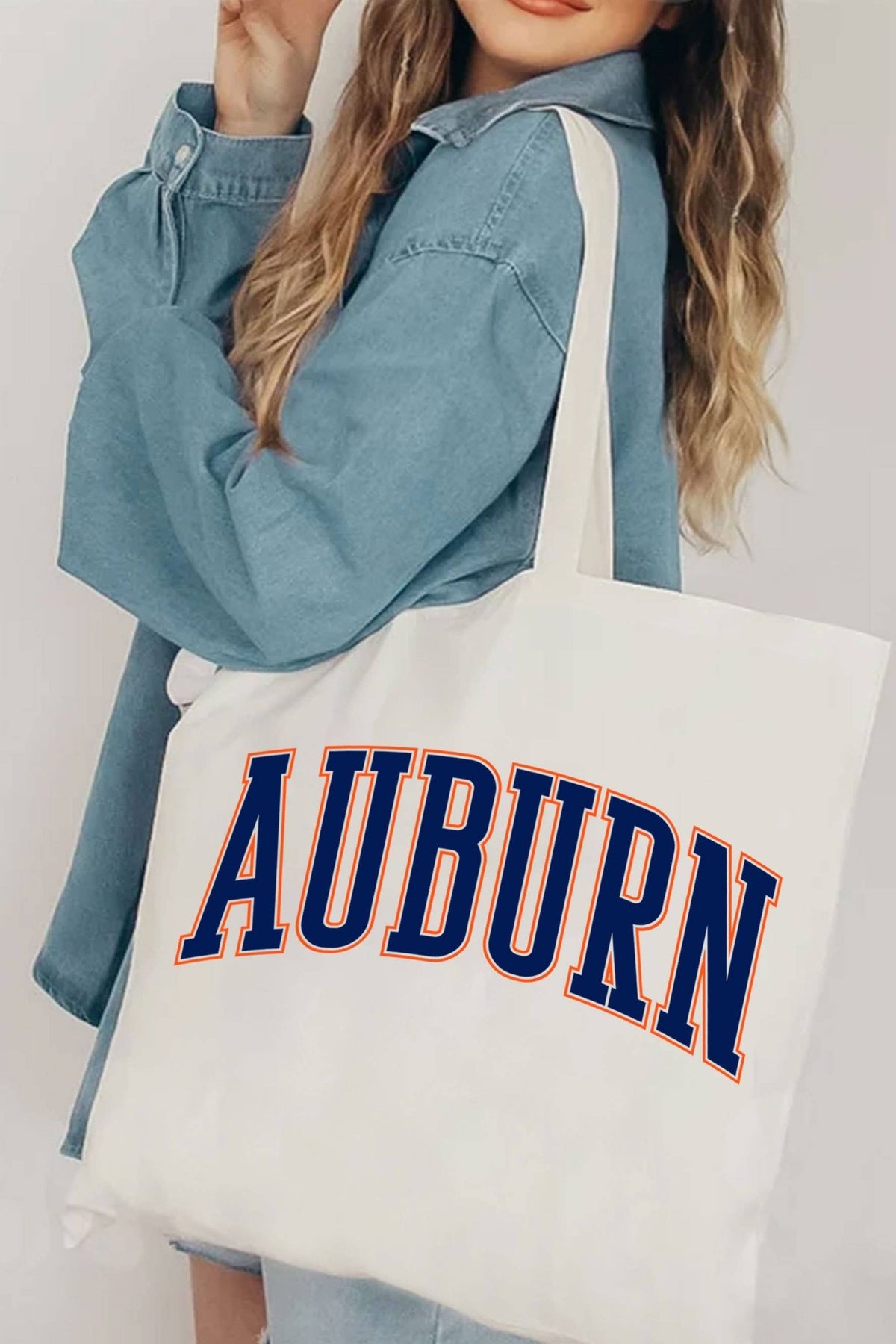 AU-GRAPHIC LARGE CANVAS BAG | Sissy Boutique