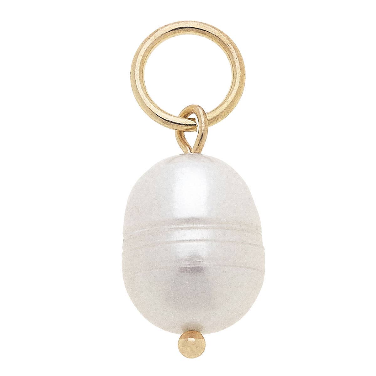 Baroque Pearl Charm in Ivory | Canvas Style