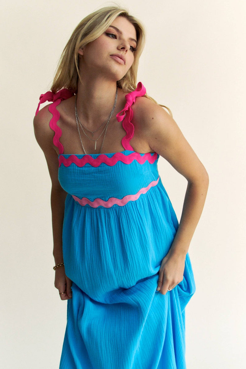 davi and dani maxi dress Light Layers Maxi Dress