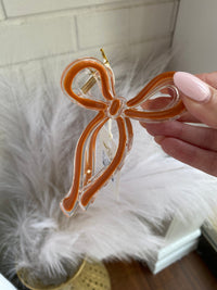 Bow Hair Claw Clip | Sissy Boutique
