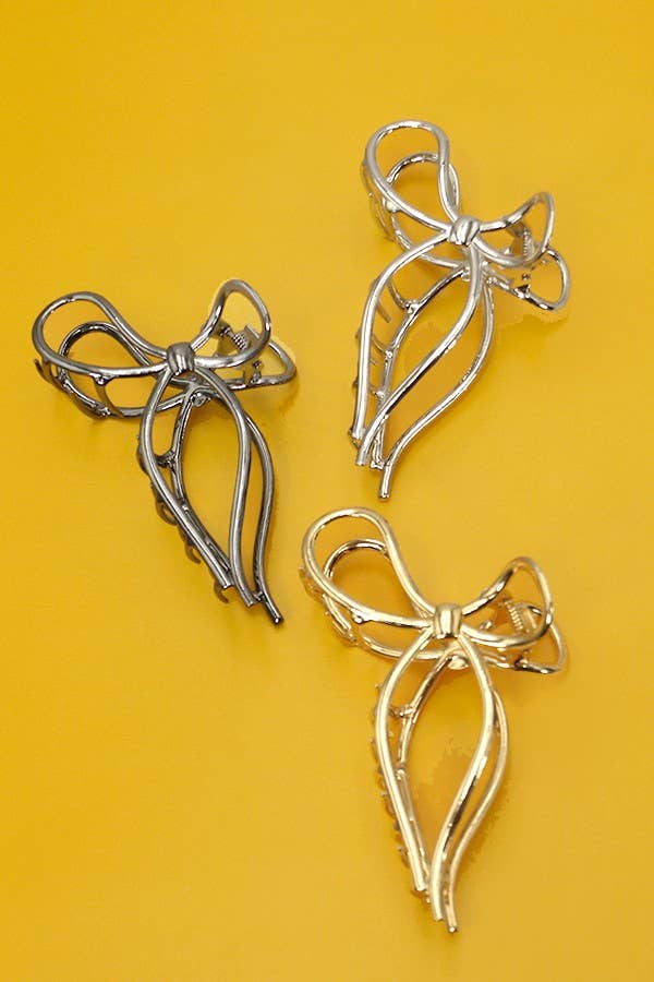 BOW HAIR CLAW CLIPS | JOSSLYN by wall to wall
