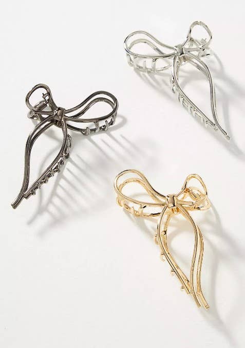 BOW HAIR CLAW CLIPS | JOSSLYN by wall to wall