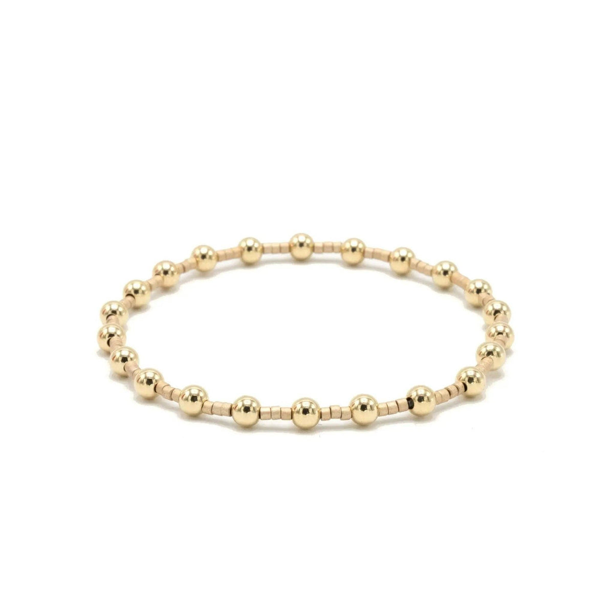 Coastal Golden Newport Gold filled Waterproof Bracelet: 7" | erin gray