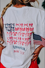 AMERICA THE BOWTIFUL NATION THAT I LOVE GRAPHIC TEE-Southern Bliss Co.-Sissy Boutique
