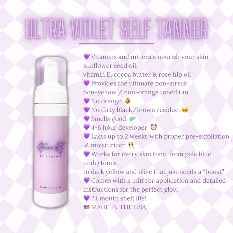 TMLL BEAUTY CO - TMLL ULTRA VIOLET SELF TANNER-TMLL Beauty Co-Sissy Boutique