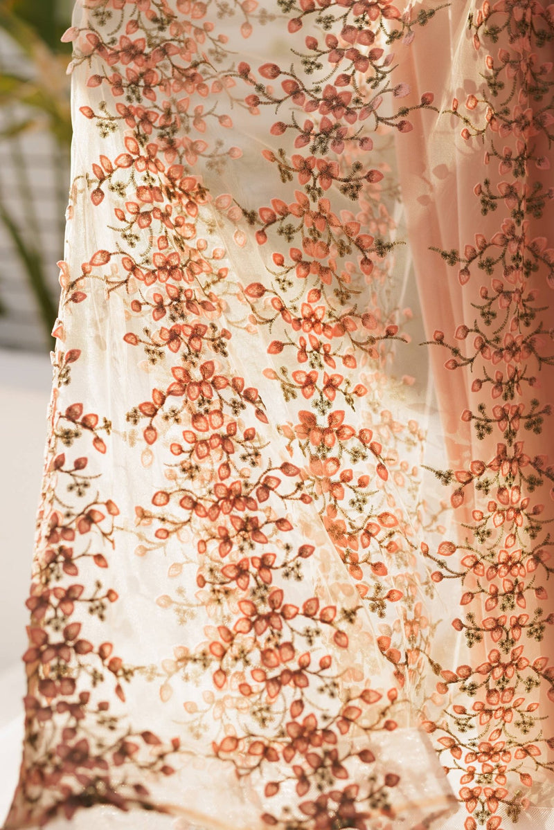 fitted lace wedding dress Buy Endless Blu - Embroidered Floral Lace Maxi Dress Online