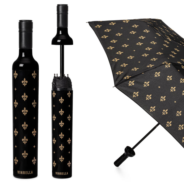 FLEUR DE LIS BOTTLE UMBRELLA | Vinrella