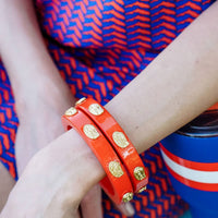 Florida Gators Resin Logo Bangle | Canvas Style