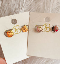 GOLD TIGER STUD EARRINGS | Sissy Boutique