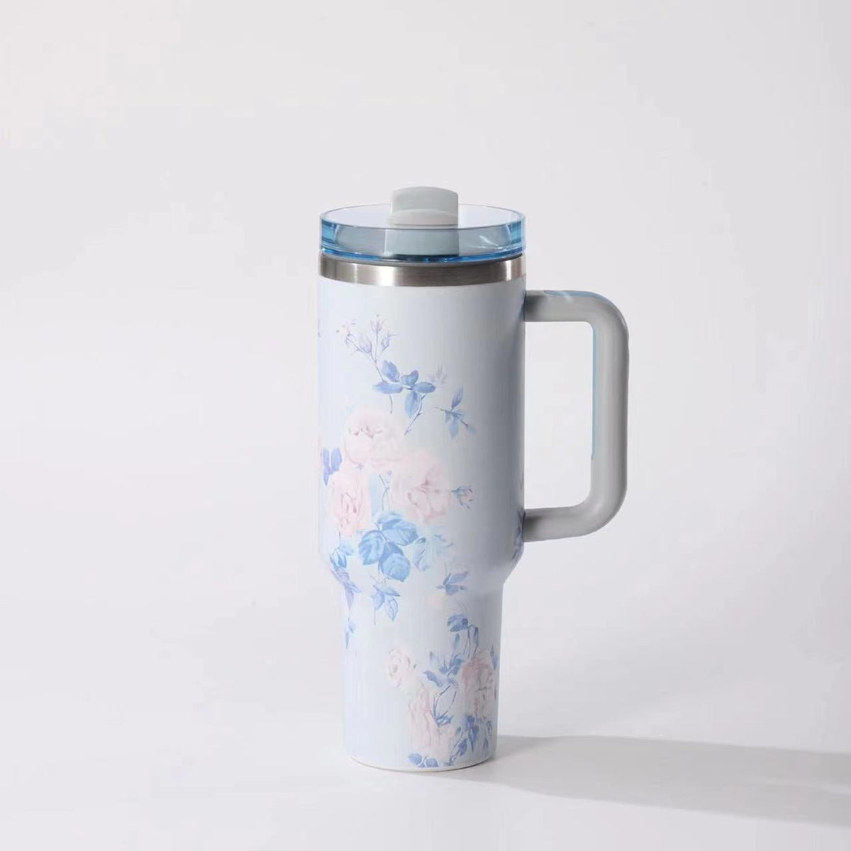 40 oz. Fancy Stainless Steel Tumblers with Bow Topper | Sissy Boutique