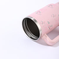 40 oz. Fancy Stainless Steel Tumblers with Bow Topper | Sissy Boutique