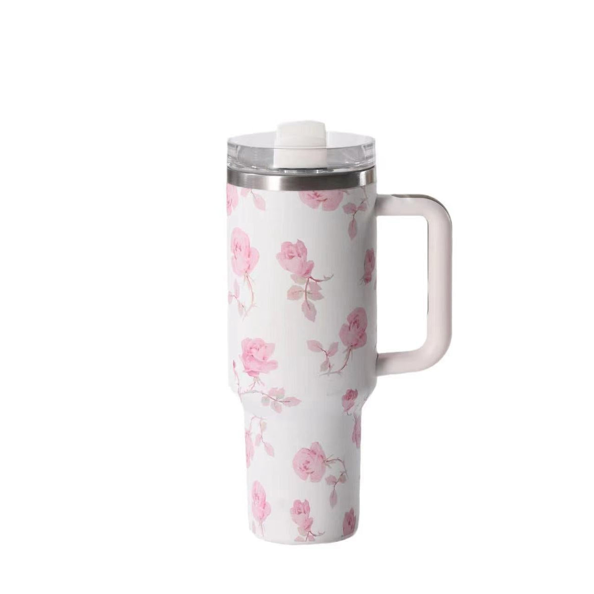 40 oz. Fancy Stainless Steel Tumblers with Bow Topper | Sissy Boutique