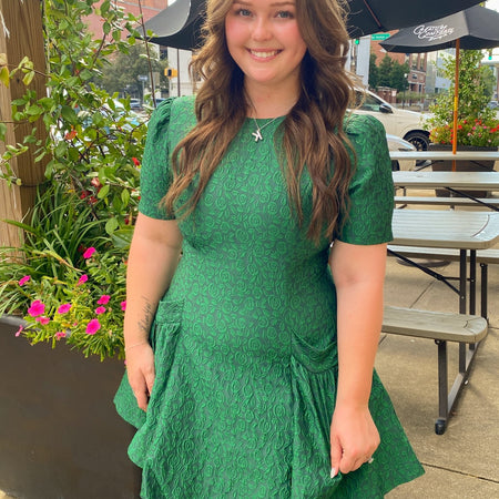 green pu dress Green PU Asymmetric Neck Midaxi Dress Vicky Pattison EDIT main image 0