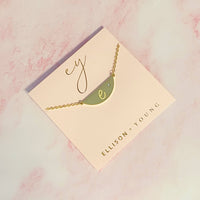 Hamilton Sphere Initial Necklace | Ellison+Young