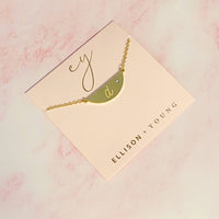Hamilton Sphere Initial Necklace | Ellison+Young