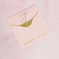 Hamilton Sphere Initial Necklace | Ellison+Young