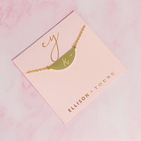 Hamilton Sphere Initial Necklace | Ellison+Young