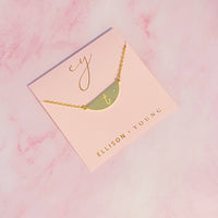Hamilton Sphere Initial Necklace | Ellison+Young