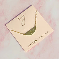 Hamilton Sphere Initial Necklace | Ellison+Young