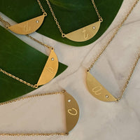 Hamilton Sphere Initial Necklace | Ellison+Young